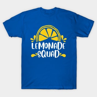 Lemonade Squad Family Matching Summer Vacation T-Shirt